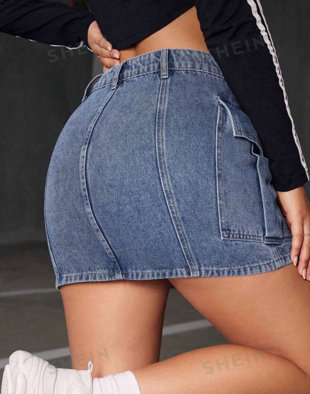 Falda jean