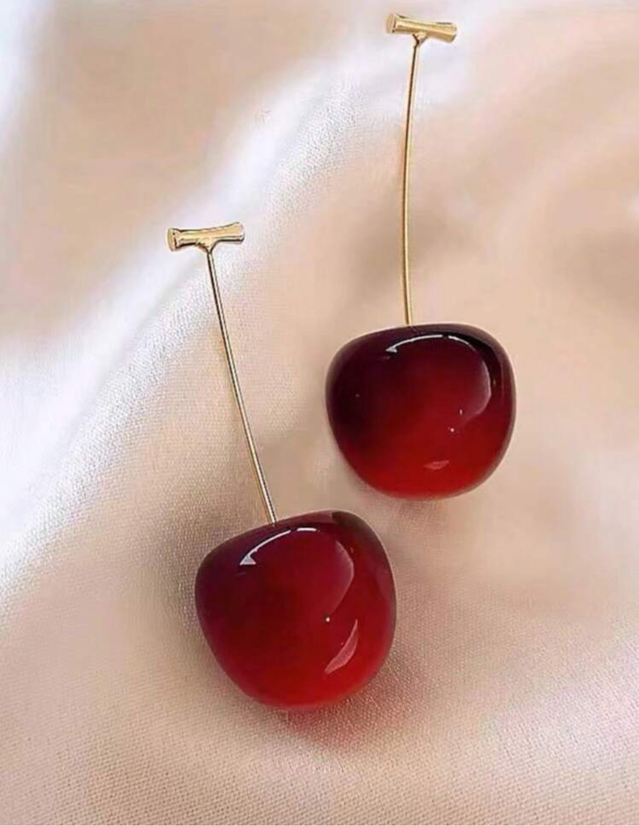 Aretes de cereza