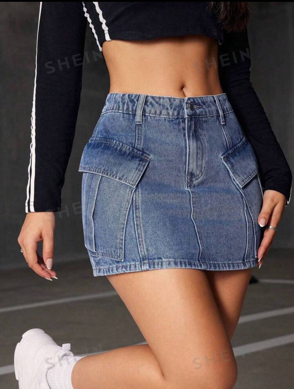 Falda jean