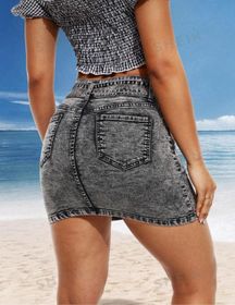Mini falda Jean