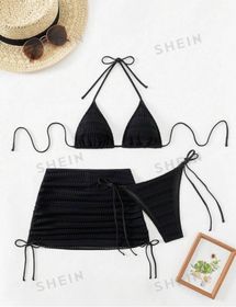 Traje de baño de 3 piezas