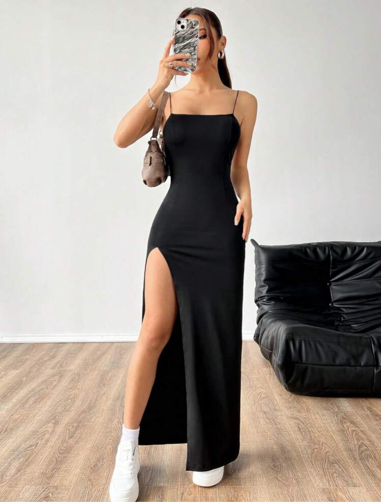 Vestido negro casual