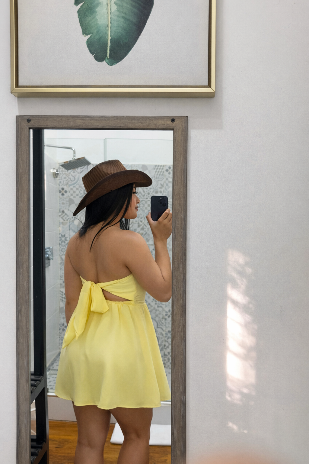 Vestido de campana tipo tubo